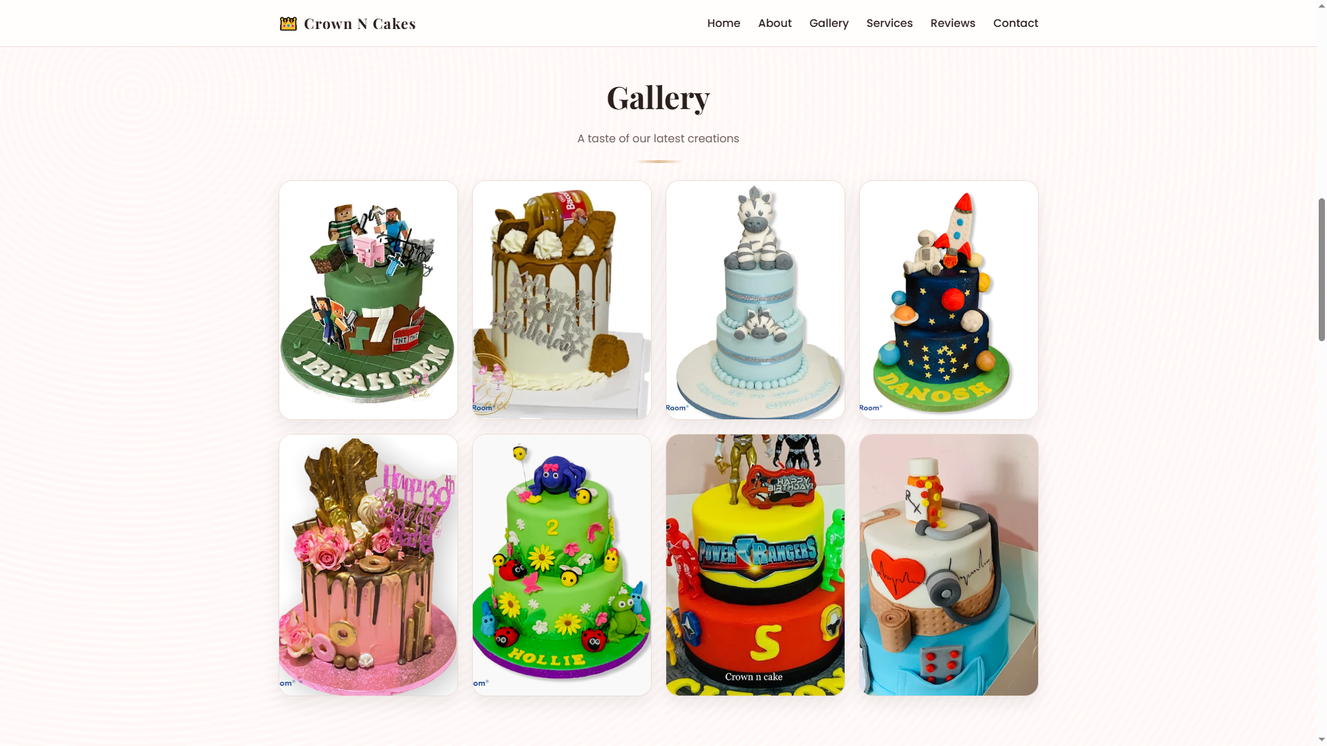Crown N Cakes design 2